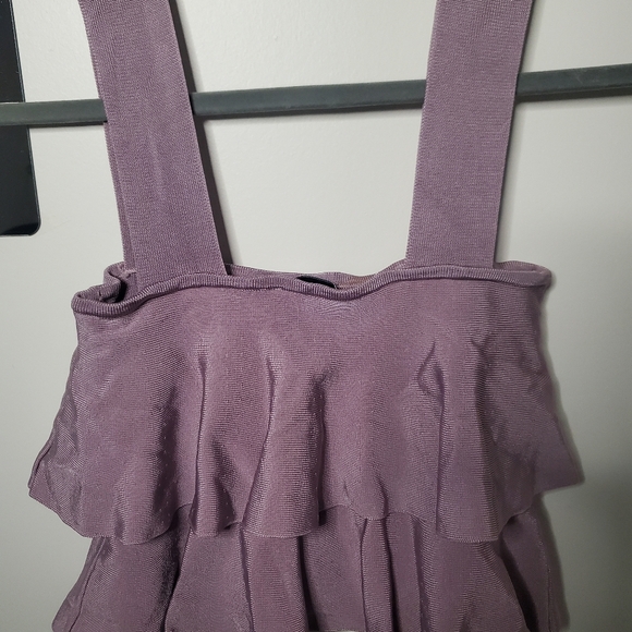 M Zara Ruffled Crop Top - Picture 4 of 5